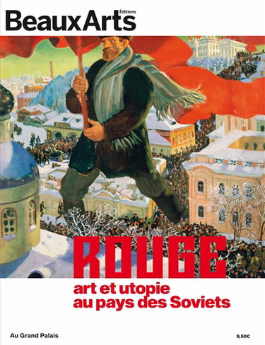 Couverture de Rouge : art et utopie au pays des Soviets : au Grand Palais par Collectif