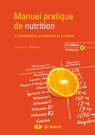 Couverture de Manuel pratique de nutrition : l'alimentation préventive et curative