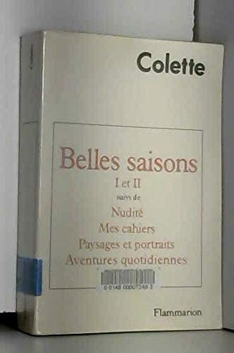 Belles saisons. Nudité. Mes cahiers