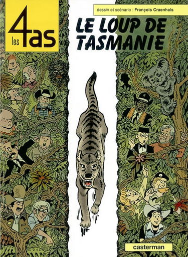 Les 4 as. Vol. 40. Les 4 As et le loup de Tasmanie