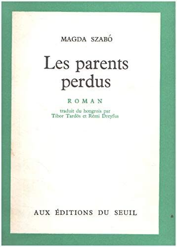Couverture de Les parents perdus. seuil. v15b .