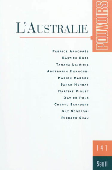 Pouvoirs, n° 141. L'Australie