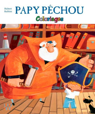 Couverture de Papy Pêchou : coloriages