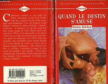 Couverture de Quand le destin s'amuse (Collection Rouge passion)