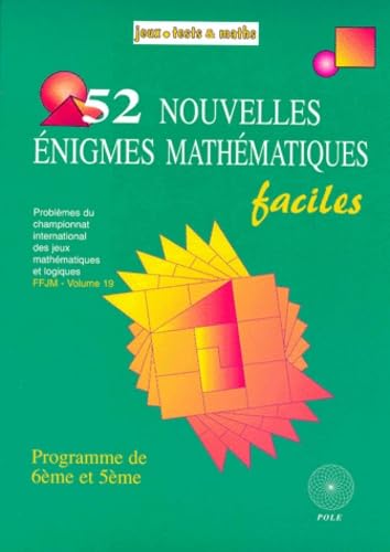 52 Énigmes faciles (6e-5e)