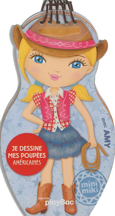 Je dessine mes poupées américaines avec Amy