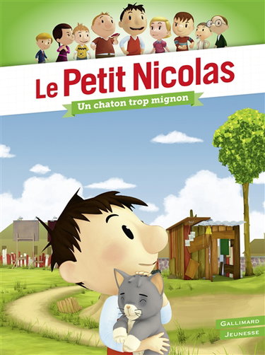 Couverture de Le Petit Nicolas. Vol. 13. Un chaton trop mignon par Emmanuelle Kecir-Lepetit