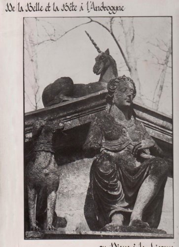 Couverture de De la Belle et la Bête à l'androgyne ou Diane à la licorne