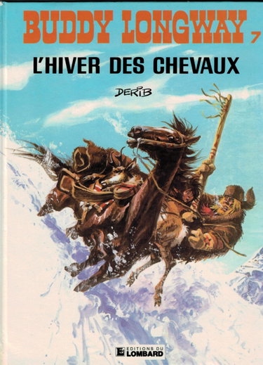 Couverture de Buddy longway, n° 7 : L'hiver des chevaux