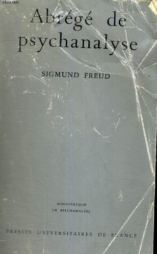 Couverture de Abrégé de psychanalyse