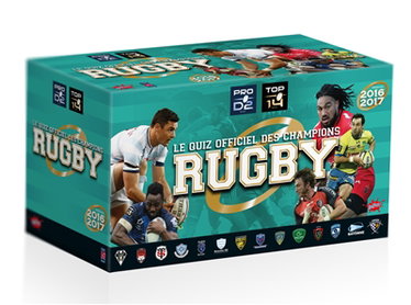 Couverture de Rugby : le quiz officiel des champions : version 2016-2017