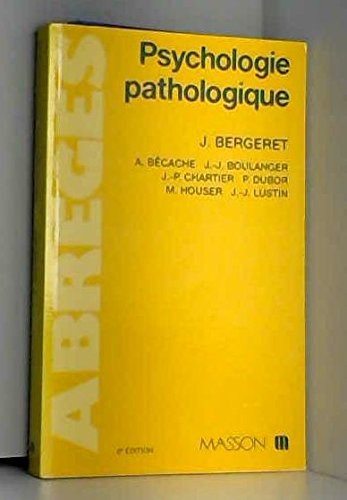 Abrege de psychologie pathologique 102296