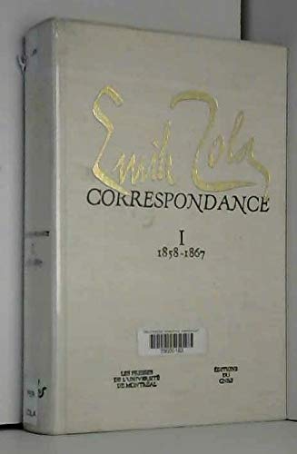 Correspondance d'Emile Zola -01