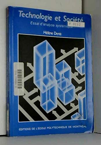 Technologie Et Societe