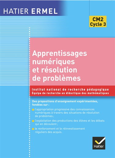 Apprentissages numériques et résolution de problèmes, cours moyen (deuxième année)