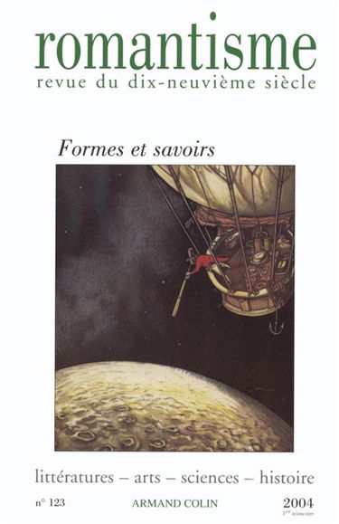 Romantisme, n° 123. Formes et savoirs