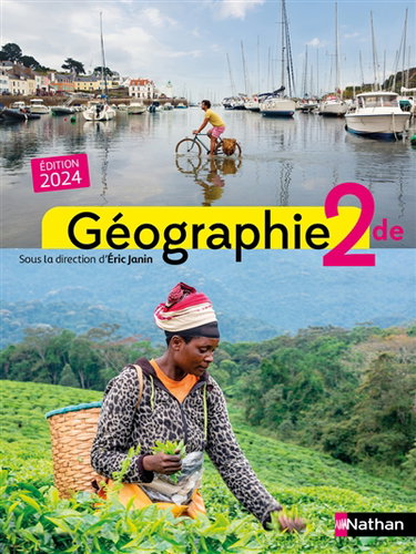 Couverture de Géographie 2de : 2024