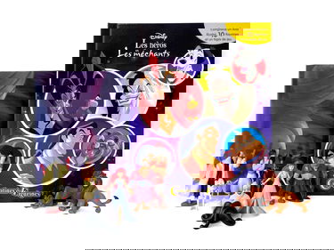 DISNEY Héros et Méchants - COMPTINES ET FIGURINES