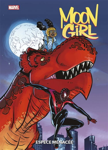 Couverture de Moon Girl : espèce menacée