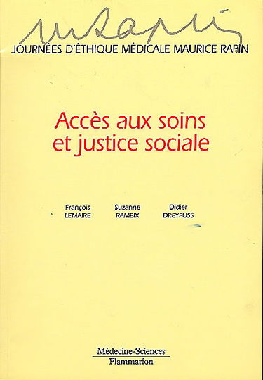 Journées d'éthique médicale Maurice Rapin : accès aux soins et justice sociale