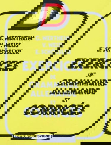 Exercices de grammaire allemande et corrigés