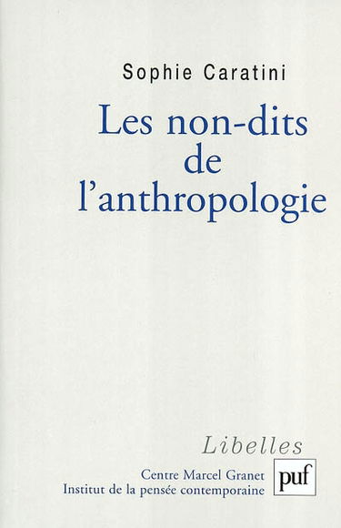 Les non-dits de l'anthropologie