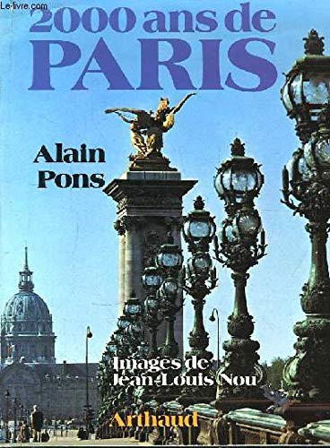 Couverture de 2000 ANS DE PARIS DONT 30 EN COULEUR, 5 CARTES, 4 PLANS