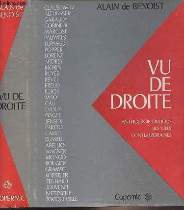 Couverture de Vu de droite : anthologie critique des idées contemporaines par Alain de Benoist