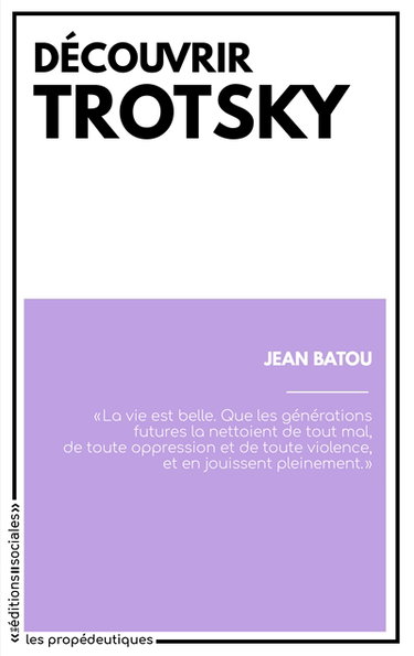 Couverture de Découvrir Trotsky