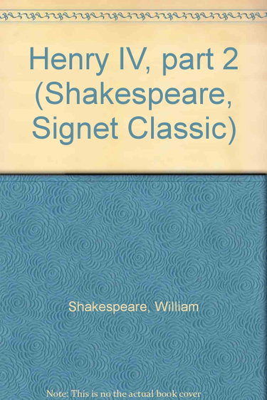 Couverture de Henry IV Part One