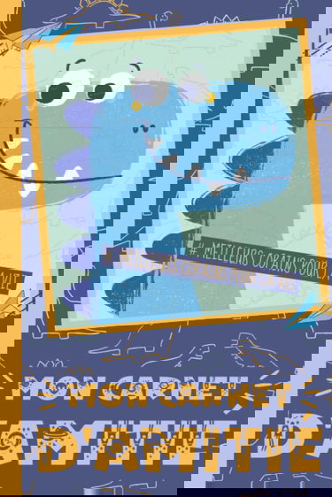 Mon Carnet d'amitié: 80 Pages en Couleur à Partager avec tes Copains pour Renforcer votre Amitié | Journal Intime à Remplir avec tes Copains | Carnet d'amitié Dinosaure | #Meilleurscopainspourlavie