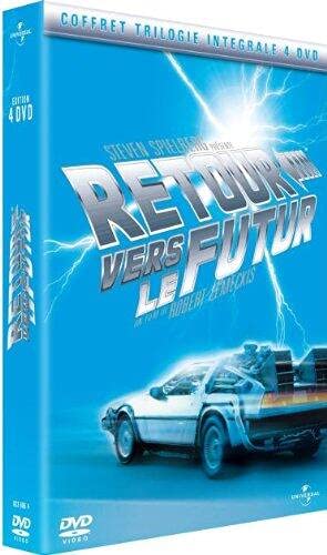 Couverture de Retour vers le futur – Coffret Trilogie Integrale 4 DVD [Version intégrale]