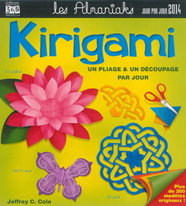 Kirigami 2014 : un pliage & un découpage par jour