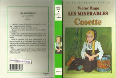 Les misérable : Tome 2 : Cosette : Collection : Bibliothèque verte cartonnée & illustrée
