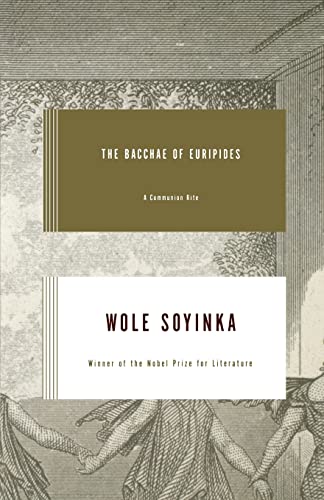 Couverture de The Bacchae of Euripides: A Communion Rite