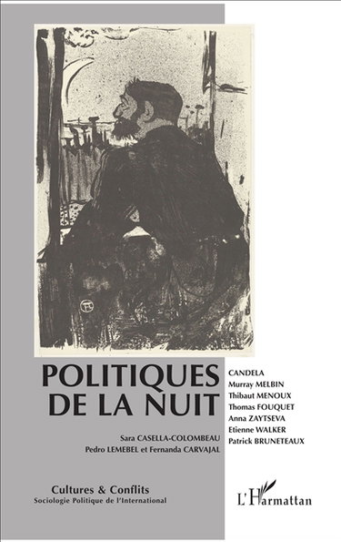 Couverture de Cultures & conflits, n° 105-106. Politiques de la nuit