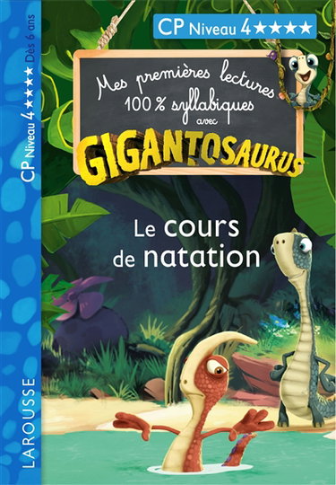 Couverture de Le cours de natation : CP, niveau 4