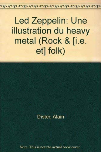 Couverture de Led Zeppelin par Alain Dister