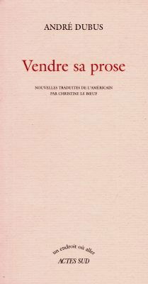 Vendre sa prose