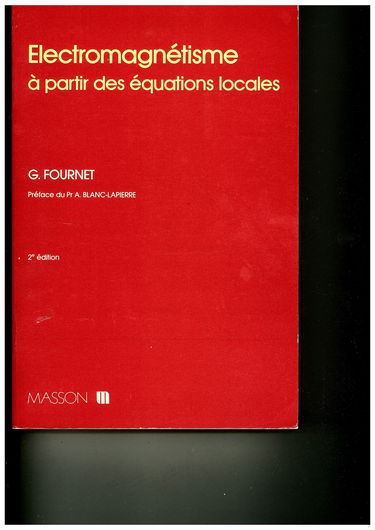 Electromagnétisme à partir des équations locales