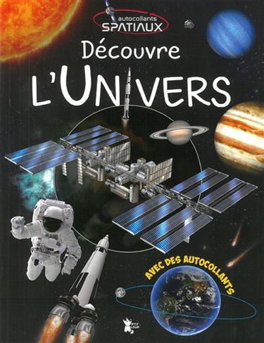 Découvre l'univers : autocollants spatiaux