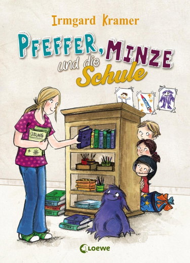 Couverture de Pfeffer, Minze und die Schule
