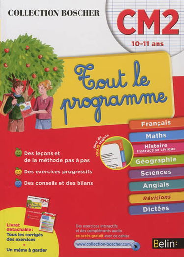 Tout le programme : CM2, 10-11 ans
