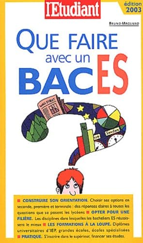 Que faire avec un bac ES