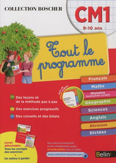 Tout le programme : CM1, 9-10 ans