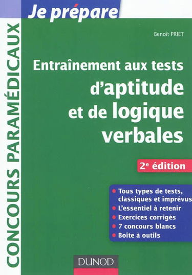 Entraînement aux tests d'aptitude et de logique verbales