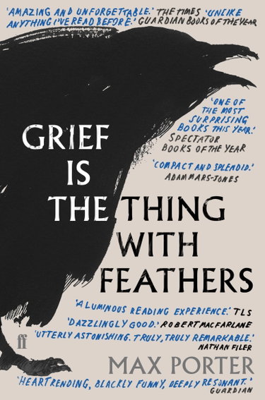 Couverture de Grief Is the Thing with Feathers par Max Porter