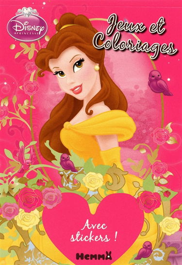 Jeux et coloriages : avec stickers !