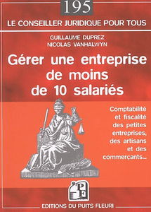 Gérer une entreprise de moins de dix salariés : comptabilité et fiscalité de la petite entreprise