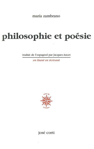 Philosophie et poésie